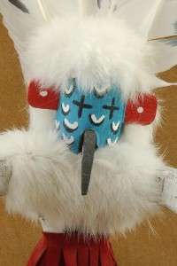 Native American Navajo Made Road Runner Kachina Doll by Jacida L 