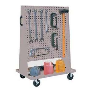  Trolley Based For 4 Panel Square Hole Set   Gray 