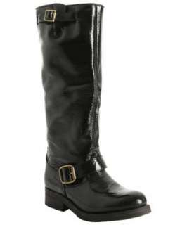 Jeffrey Campbell black patent leather Welt boots   