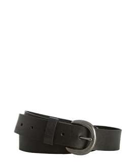 Joes Jeans black leather Right Angled classic belt