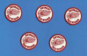 Lot Detroit Red Wings NHL Hockey Small Patches Crests  