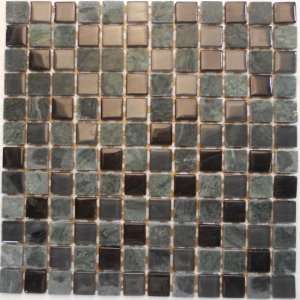  Glass Tile Backsplash kitchen Bathroom Stone Glass Mosaic Tile 