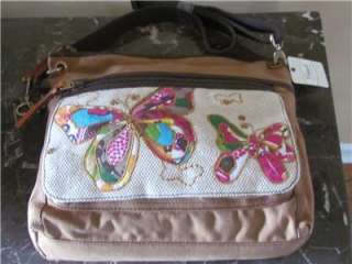 Fossil  SASHA Butterfly Large Cross Body Bag  