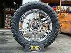   Metal 951 Chrome wheels rims 33x12.50R20 Toyo MT 33 mud tires MT