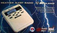   100 WR100 Weather Alert All Hazard emergency Radio NOAA SAME   Greatl