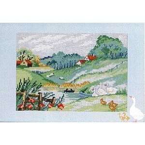  Spring Landscape   Cross Stitch Kit Arts, Crafts & Sewing