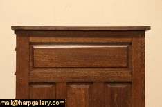 Oak Desk Early 1900s Cabinet or File  