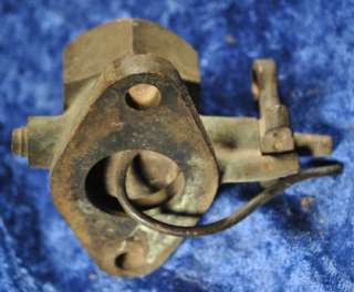 Old Vintage Hit & Miss Gas Engine Brass Schebler Carburetor Throttle 