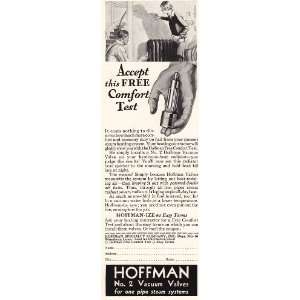   Print Ad 1932 Hoffman Vacuum Valves Hoffman Specialty Books