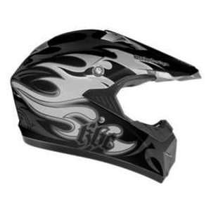    KBC SUPER X7 AIRSRF BK_WT SM MOTORCYCLE Off Road Helmet Automotive