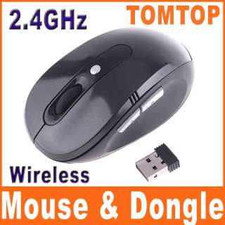 New 2.4GHz RF Wireless Optical Mouse Mice USB Receiver  