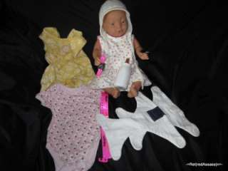 G6 Real Care Caucasian White Female Girl Baby Think it Over BTIO Doll 