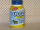 Oscal Chewable Calcium 500mg Vitamin D3 600 IU 60 tablets Exp. 08 