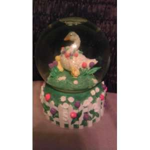  Music Box Company Water Globe (Easter/Spring) You Light Up My Life