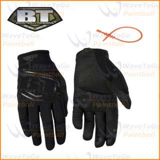 BT Paintball BT 4 Sniper Gloves Black Large + Squeegee  