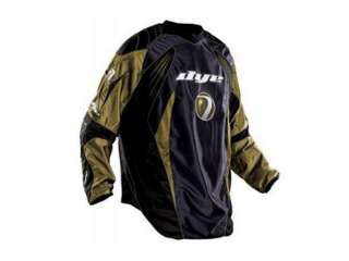 Dye C7 2007 Paintball Jersey Olive Small 80335503  