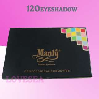100 % new manly 120 full color palettes eyeshadow sets include matte 