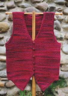 Oat Couture TERRE BONNE VEST Crochet Pattern PH601  