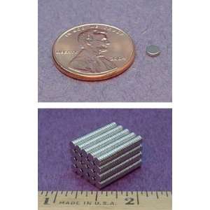   Disc N52 1/8x1/32 Neodymium Rare Earth Disc Magnets 