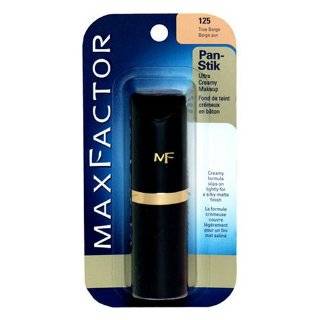 Max Factor Pan Stick Ultra Creamy Makeup, True Beige #125   .5 oz by 