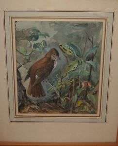 Conrad Roland Pennsylvania Wildlife Artist Painting  