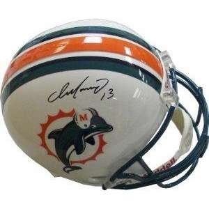 Dan Marino Autographed Miami Dolphins Replica Helmet   Autographed NFL 