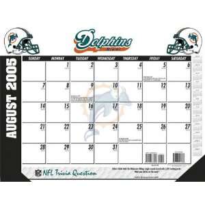  Miami Dolphins 2006 Academic Desk Calendar 22x17 Sports 
