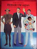 Tom Tierney Paper Dolls in full Color RONALD REAGAN  