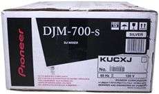 Pioneer DJM 700 S 4 Channel Dj/Club Pro Mixer DJM700 Silver  
