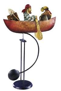 Caribbean Pirate Row Boat Tetter Totter Tin Balance Toy 781934545125 