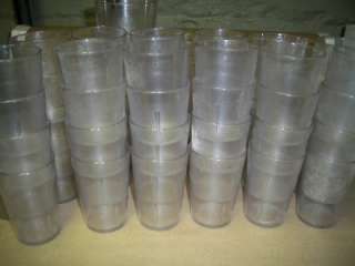 LOT OF 50+ PLASTIC DRINKING GLASSES CUPS  