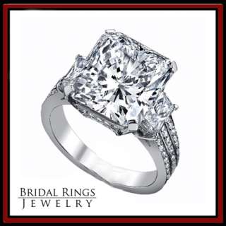 cut diamond engagement ring in platinum bridal rings jewelry exclusive