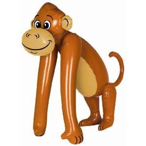  Lets Party By Amscan Inflatable Monkey (Large) Everything 