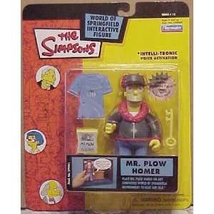    Simpsons Mr. Plow Homer Simpson talking action figure Toys & Games