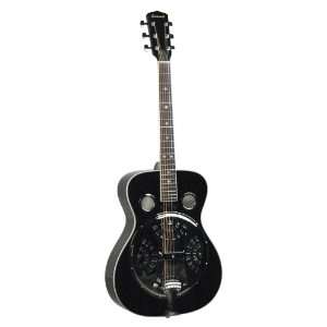   SR 200 BK Chicago Blues Resonator Guitar, Black Musical Instruments