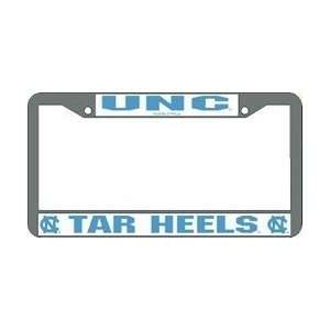  North Carolina Tar Heels Chrome License Plate Frame 