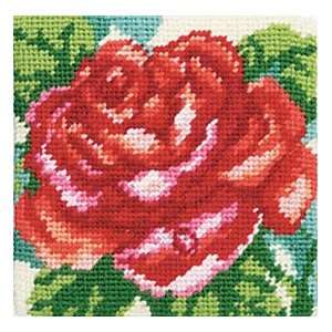  Rose Wool Needlepoint Kit Arts, Crafts & Sewing
