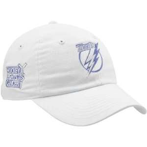  New Era Tampa Bay Lightning Ladies White Hockey Fights 