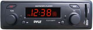 Pyle PLR16MPF In Dash AM/FM MPX Receiver  Playback with USB/SD Card 