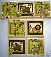 BABY COCOA RACK & PLAQUES made w/ LAMBS & IVY  