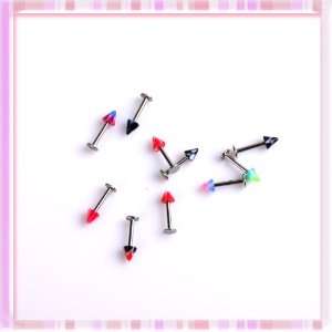   Stud Ear Lip Nose Ring Body Piercing P1314 Arts, Crafts & Sewing