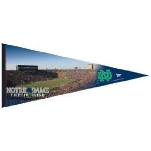  Notre Dame Irish Pennant   Premium Felt XL Stadium Style 