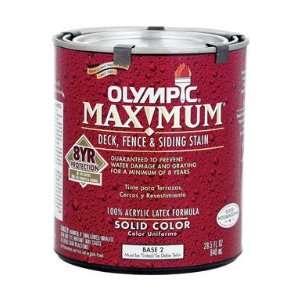  Olympic Ppg Architectural 79612A/04 Maximum Solid Color Stain 