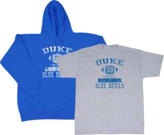 Duke Blue Devils Royal Hooded Sweatshirt/T Shirt Combo Pack  