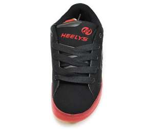 HEELYS New Chill 7256 Red Black Skate New Shoes Size Big Boys Shoes on 