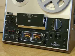 SONY TC 377 Stereo 3 Speed Reel to Reel Tape Recorder 4 Track Service 