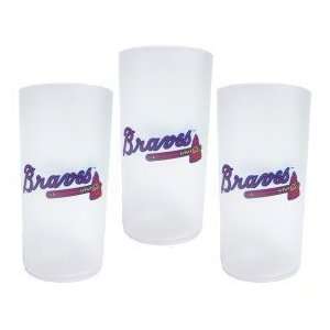  Atlanta Braves MLB Tumbler Drinkware Set (3 Pack) by Duck 