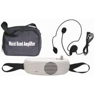  Audio2000S Waist Band PA Amplifier with a Headset 