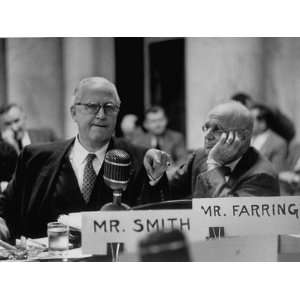  Meat Packer Ray Smith Speaking before a Senate Committee 