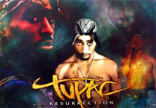 Tupac Amaru Shakur Poster 2Pac Pac Rapper Resurrection  